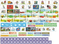 icebox magnet calendar