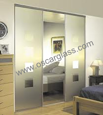 Wardrobe decorative glass,partition glass,sliding glass door,home decoration glass, safety backing film is avalable