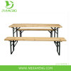 Foldable Wooden Beer Table Set