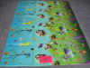 Two sides educational children mat