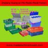 Injection Milk Crate Mould Company Beer Bottle Crate Mould Factory