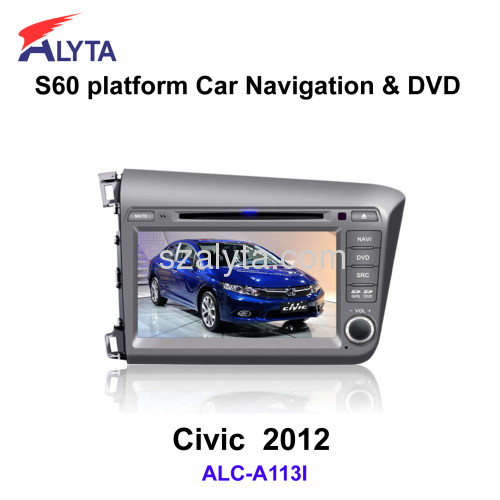 Honda Civic 2012 car gps radio dvd player Ipod bluetooth usb sd 3G pip