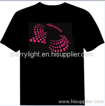 starry-light custom panel flash t shirt