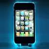colorful lights iphone shinning case with LED light-emitting