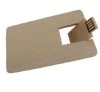 Credit card usb flash drive wooden Credit card usb flash drive 4gb recycling pen drive 2gb non-toxic usb flash disk