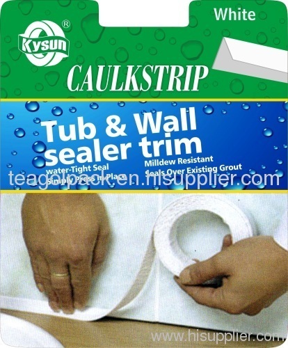 Tub & Floor Caulk Strip Tape