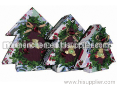 2012 NEW christmas paper box for decoration/gift