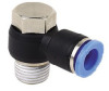 Male banjo one touch tube fittings