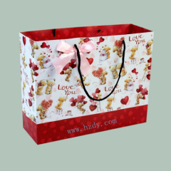 4 color printed paper bag for shopping