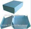 Light Blue Folding Gift Boxes With 4 Color Printing, Matte Lamination 11 * 7 * 5 Inch