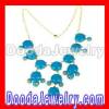 Fashion Acylic J Crew Bubble Bib Statement Necklace Turquoise 2012