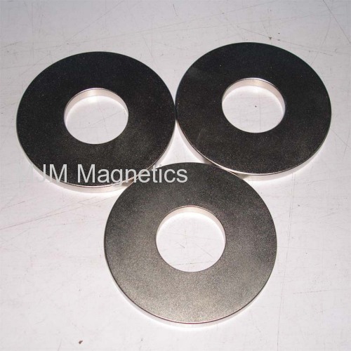 NiCuNi coated Neodymium Ring Magnets for speakers
