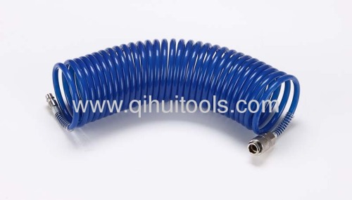 Air Recoil Hose w/ Thread-Nut Connector