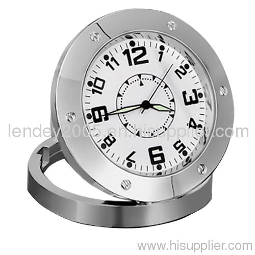 table clock camera