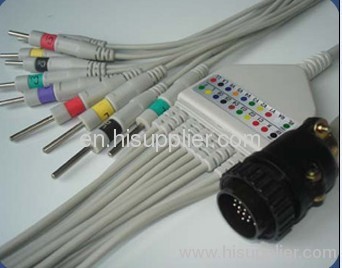 Kanz EKG Cable with leadwires