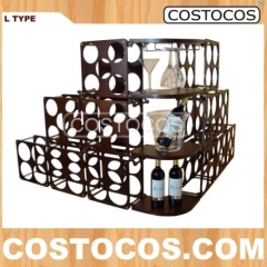 MODULAR WINE RACK, L TYPE