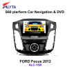 FORD Focus 2012 car gps dvd rearview with 3G DVB-T IPOD PIP usb sd bluetooth