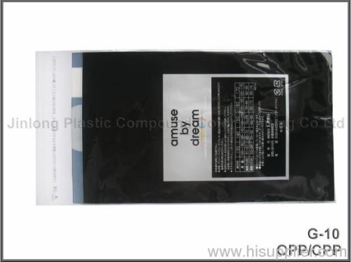 OPP/CPP clothes packaging bag