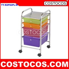 Multi-Color 4 - Drawer Trolley (Storage Cart)