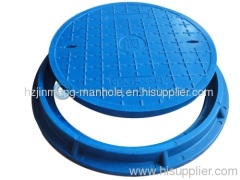 Anti theft EN124 D400 SMC Composite Manhole Cover