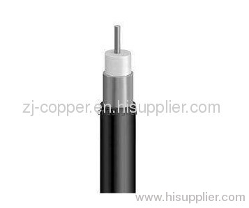 Aluminum tube CATV coaxial cable