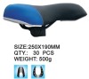 blue and black cool cheap bike parts saddle (ISO9000)