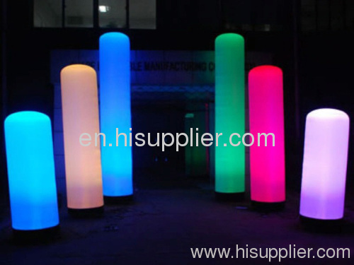 Inflatable LED column, advertising column. colorful column. Order to make