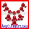 2012 Fashion J.Crew Red Bubble Necklace wholesale