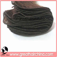 Hand Tied Remy Human Hair Extension