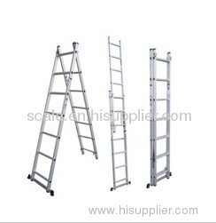 Extended Aluminium Ladder