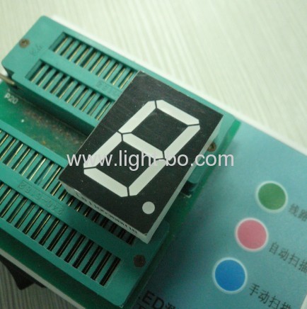 Pure Green 1-inch common anode single digit seven segment led displays