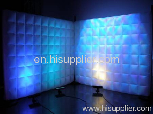 Inflatable Wall with LED flash lighting. dancing lights. order to make