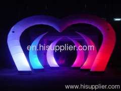 Inflatable Archway with LED lighting. inflatable archway for event,party,club,festival,wedding,etc. order to make