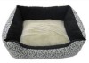 super soft velvet & PV fleece dog bed