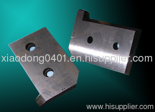 Fly shear blade for cutting deformed steel bar ,rebar