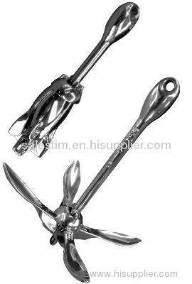 STAINLESS STEEL FOLDING ANCHOR