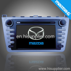 New Mazda6 Ruiyi car dvd player gps radio am/fm tuner/RDS bt dvb-t usb sd slot high difition tft panel