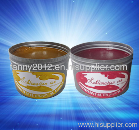 sublimation offset ink for polyester printing