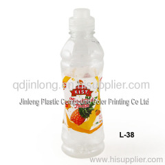 shrink sleeve for juice bottle