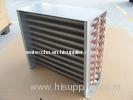 Custom Made Copper Tube Aluminum Fin Air Cooled Condenser With 7, 7.94, 9.52, 12.75 Tube