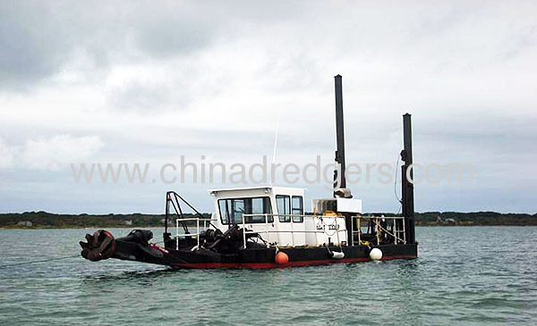 Cutter Suction Sand Dredge in river or sea 