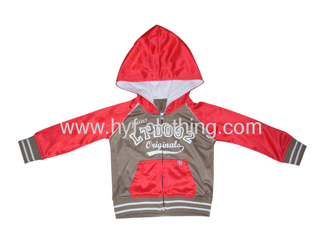 Children jacket with hood 