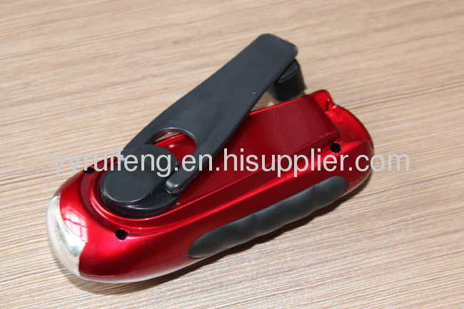  hand-cranked flashlight,emergency flashlight,dynamo flashlight