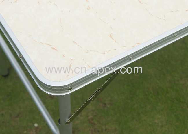 Foldable picnic table Aluminum frame