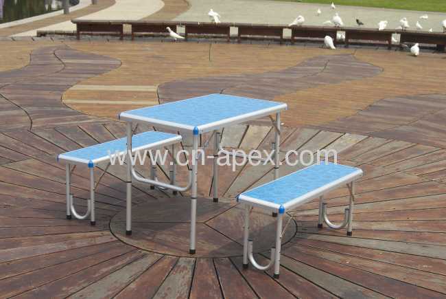 Aluminum 80x50x63 folding table