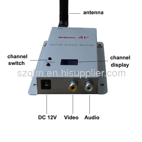 1.2GHz wireless video sender15 channels 200mW
