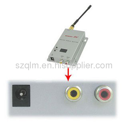 2.4GHz wirless audio video transmitter 200mW