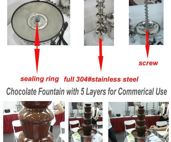 Commercial Chocolate Fountain