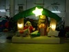 Christmas LED Inflatables. Christ Jesus's Stable of birth. Santas Claus's humorous model, Snowman, Cartoon, etc.