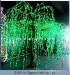 Beautiful Willow Tree model with LED lightings